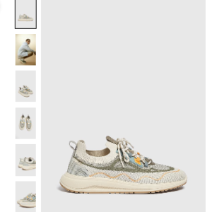 KNIT FABRIC TRAINERS